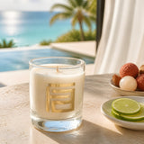 Lime and Litchi - Soy Wax Candle 250g